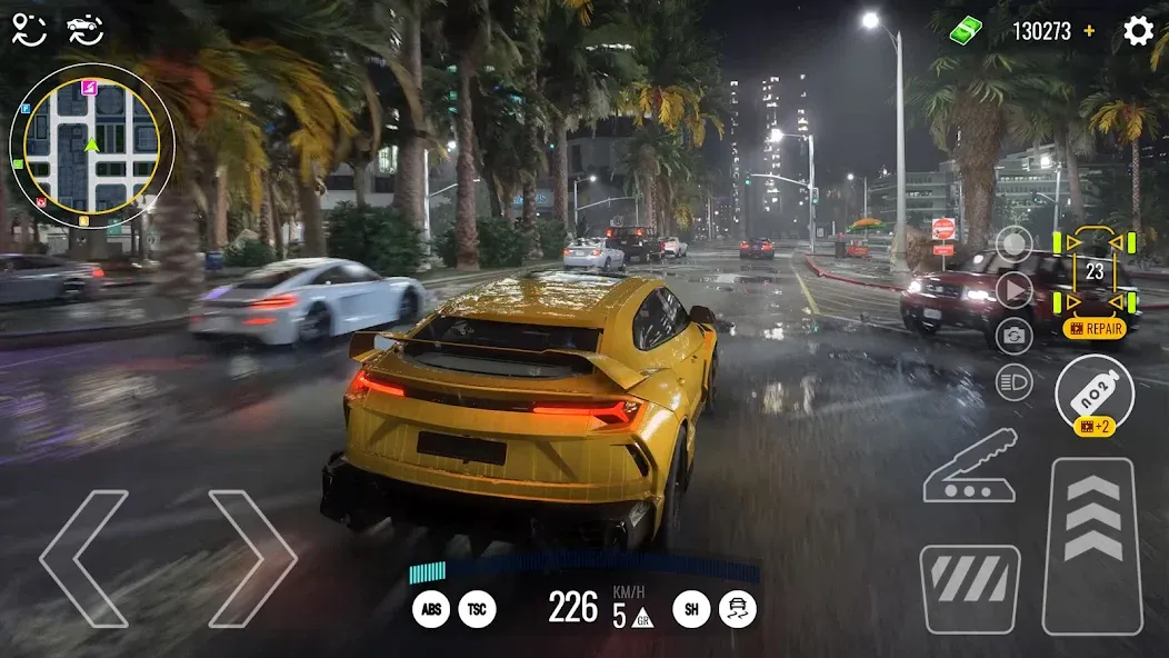 Driving Real Race City 3D (Драйвинг Реал Рейс Сити 3Д) МОД/Взлом [Много монет, Открытые уровни и Мега MOD] Screenshot 5