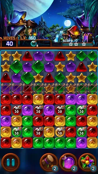 Jewel Galaxy (Джуэл Гэлакси) МОД/Взлом [Все открыто, Дополнительные деньги и Меню MOD] Screenshot 3