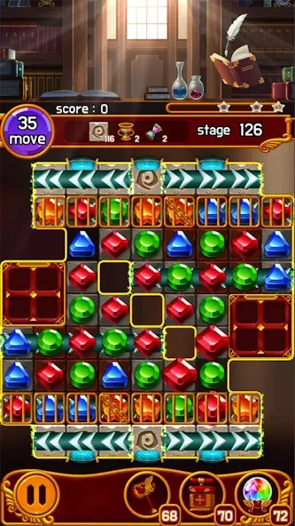Jewel Magic Castle (Джуэл Мэджик Кэсл) МОД/Взлом [Бесконечные деньги, Монеты и Мега MOD] Screenshot 3