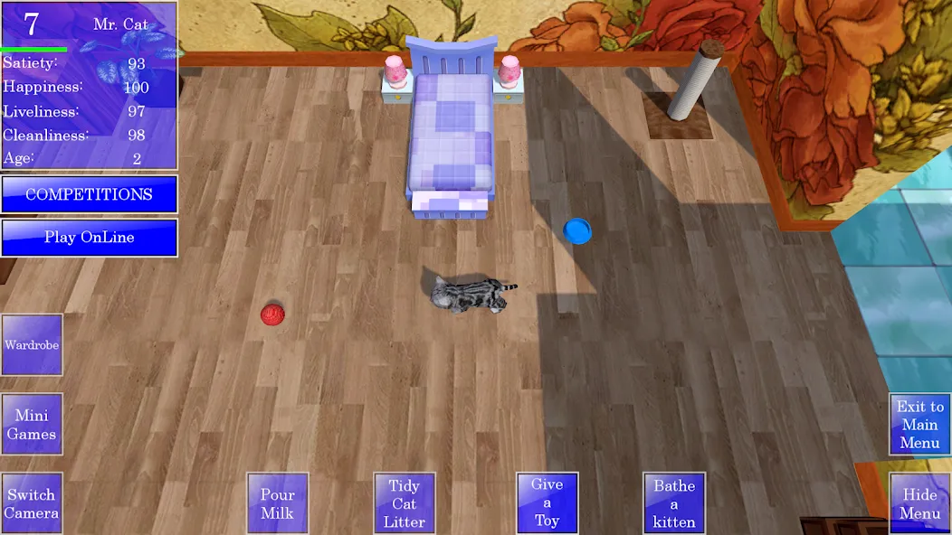 Cute Pocket Cat 3D (Сьют Покет Кэт 3Д) МОД/Взлом [Много денег, Монет и Все открыто] Screenshot 1