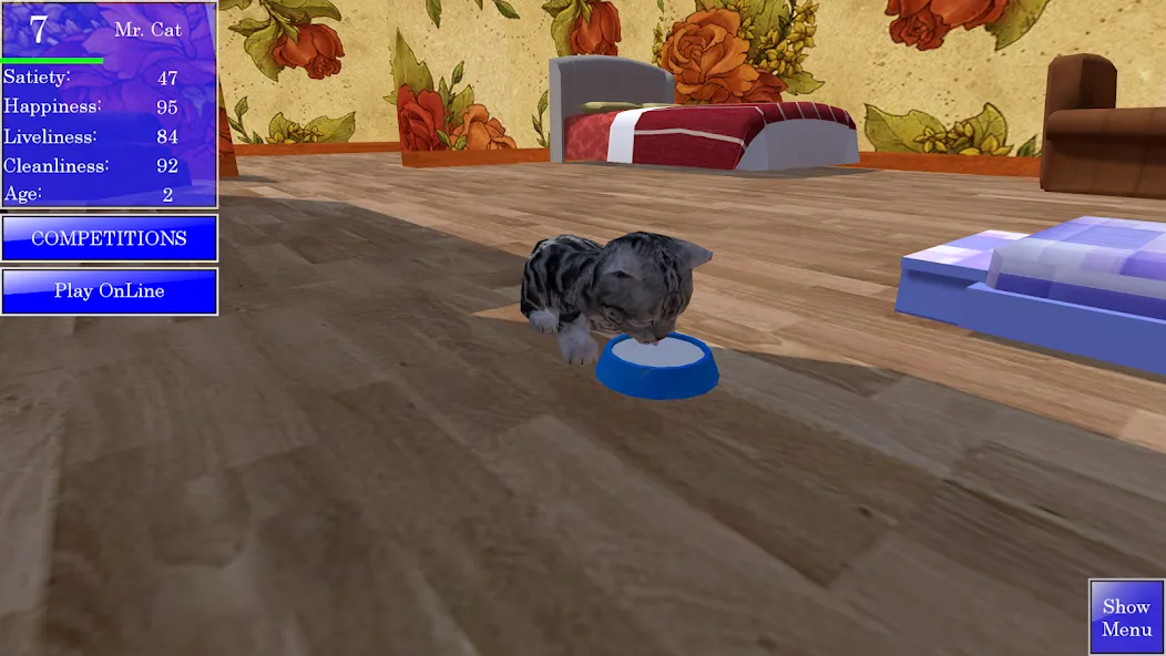 Cute Pocket Cat 3D (Сьют Покет Кэт 3Д) МОД/Взлом [Много денег, Монет и Все открыто] Screenshot 4