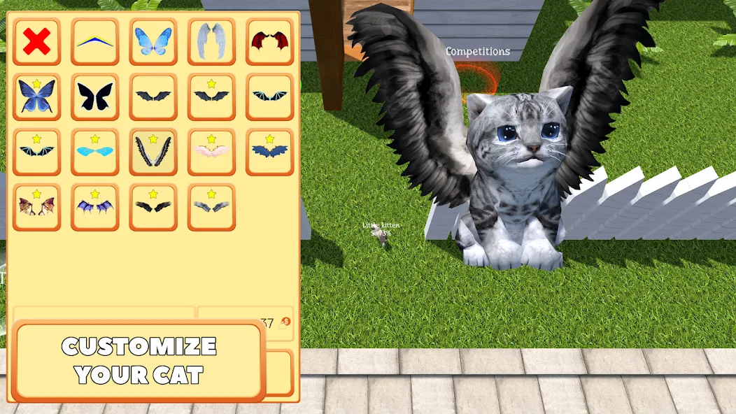 Cute Pocket Cat 3D - Part 2 (Сьют Покет Кэт 3Д) МОД/Взлом [Много денег, Монет и Все открыто] Screenshot 2