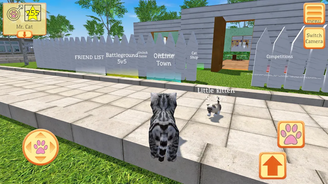 Cute Pocket Cat 3D - Part 2 (Сьют Покет Кэт 3Д) МОД/Взлом [Много денег, Монет и Все открыто] Screenshot 5