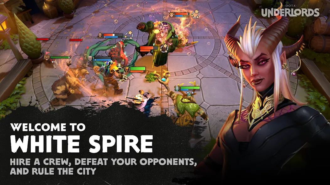 Dota Underlords — скриншот 1 Dota Underlords — скриншот 1