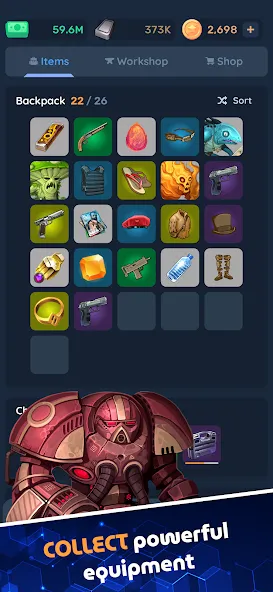 Lost Vault: AFK Retro RPG (Лост Волт) МОД/Взлом [Много монет, Открытые уровни и Мега MOD] Screenshot 2