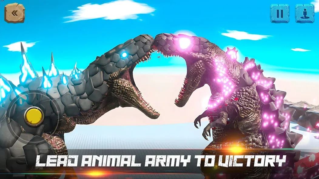 Animal Revolt Battle Simulator (Анимал Револьт Баттл Симулятор) МОД/Взлом [Много монет, Открытые уровни и Мега MOD] Screenshot 1