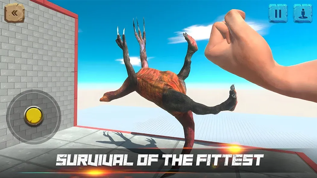Animal Revolt Battle Simulator (Анимал Револьт Баттл Симулятор) МОД/Взлом [Много монет, Открытые уровни и Мега MOD] Screenshot 2
