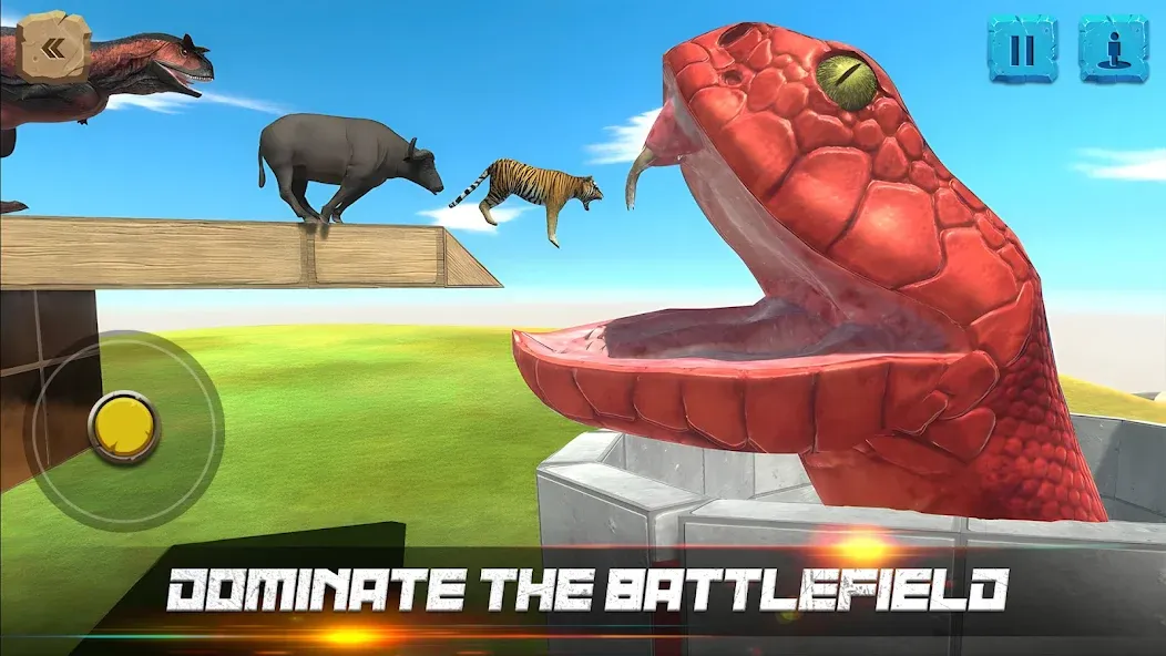 Animal Revolt Battle Simulator (Анимал Револьт Баттл Симулятор) МОД/Взлом [Много монет, Открытые уровни и Мега MOD] Screenshot 3