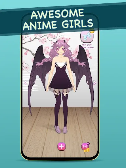 Anime Dress Up for Adults МОД/Взлом [Много монет, Открытые уровни и Мега MOD] Screenshot 1