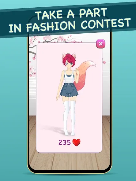 Anime Dress Up for Adults МОД/Взлом [Много монет, Открытые уровни и Мега MOD] Screenshot 5