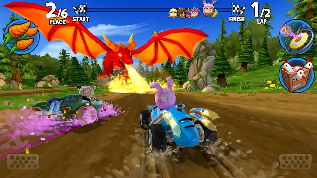 Beach Buggy Racing 2 (Бич Багги Рейсинг 2) МОД/Взлом [Бесконечные деньги, Монеты и Мега MOD] Screenshot 5