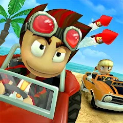 Скачать Beach Buggy Racing Взлом на много денег и кристаллов на андроид бесплатно
