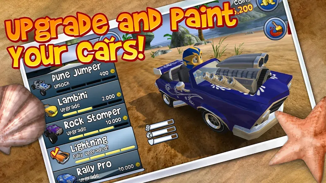 Beach Buggy Blitz (Бич Багги Блиц) МОД/Взлом [Много монет, Открытые уровни и Мега MOD] Screenshot 3