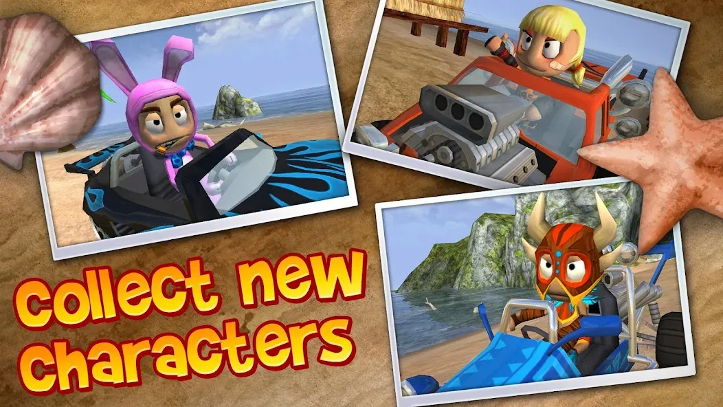 Beach Buggy Blitz (Бич Багги Блиц) МОД/Взлом [Много монет, Открытые уровни и Мега MOD] Screenshot 4