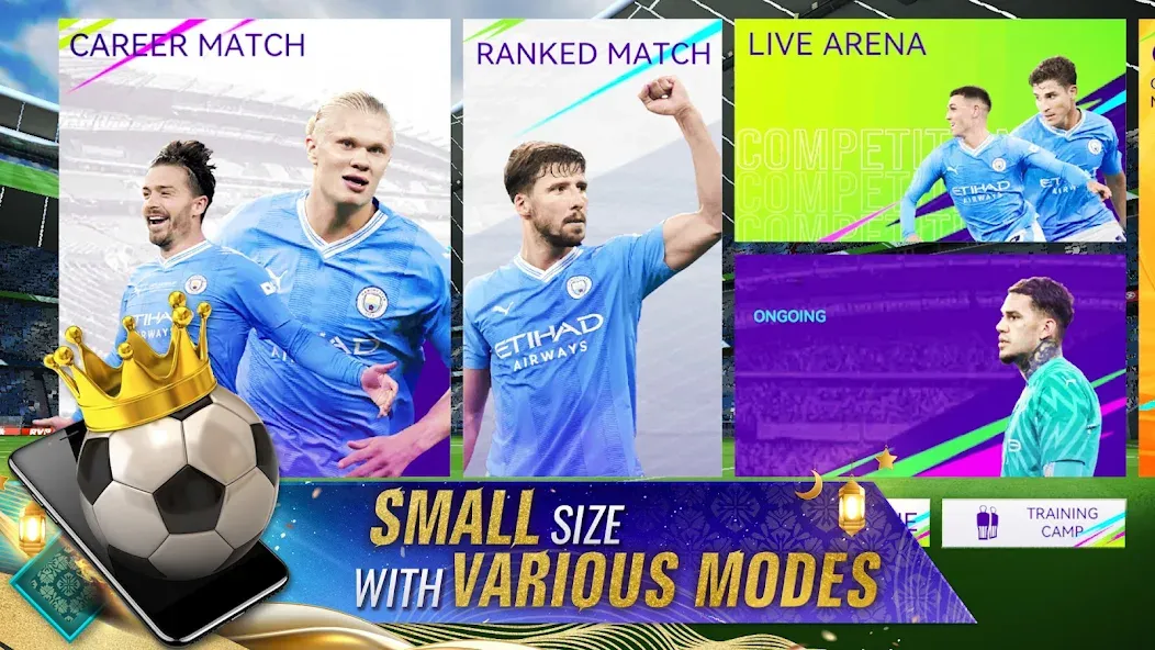 Total Football - Soccer Game (Тотал футбол) МОД/Взлом [Много денег, Монет и Все открыто] Screenshot 5