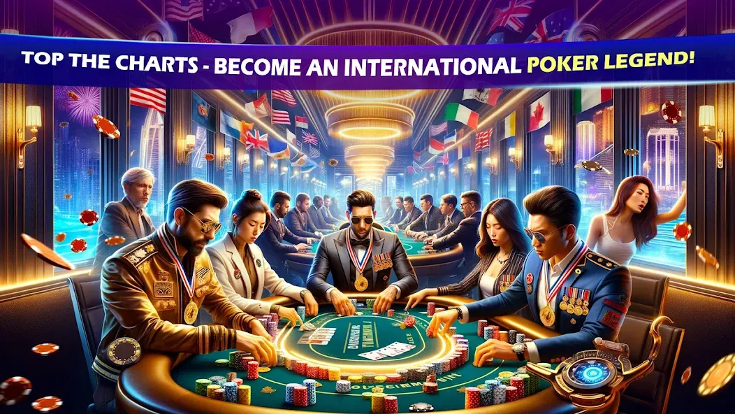 Velo Poker: Texas Holdem Game (Вело Покер) МОД/Взлом [Меню, Бесконечные монеты и Открытые уровни] Screenshot 2