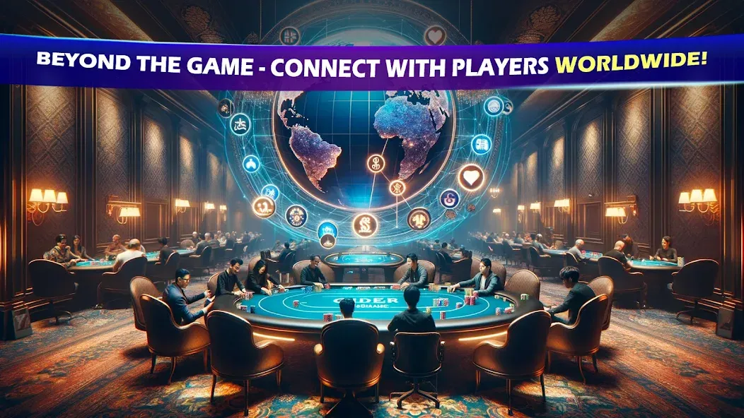 Velo Poker: Texas Holdem Game (Вело Покер) МОД/Взлом [Меню, Бесконечные монеты и Открытые уровни] Screenshot 3