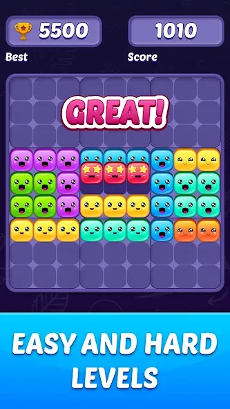 Block Puzzle Game (Блокголоволомка игра) МОД/Взлом [Все открыто, Дополнительные деньги и Меню MOD] Screenshot 5