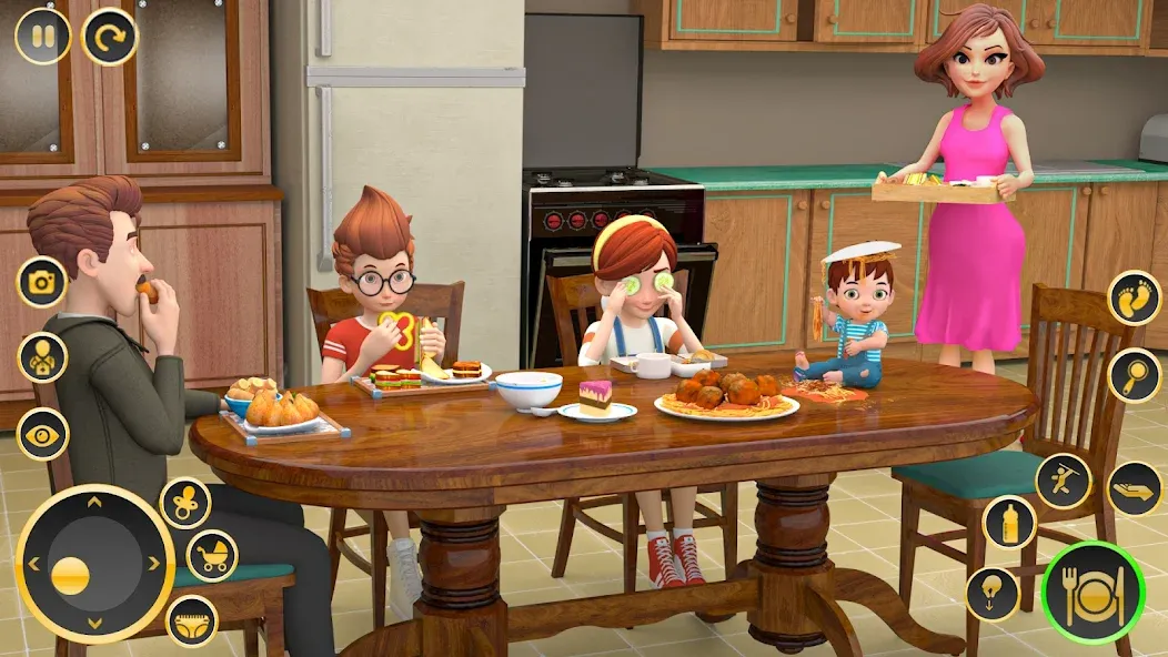 The Mother Sim Life Mom Games МОД/Взлом [Много денег, Монет и Все открыто] Screenshot 3