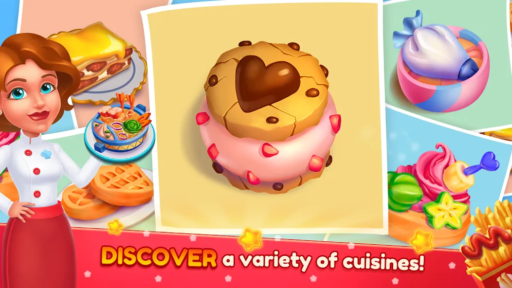 Cooking Artist: Kitchen Game (Кукинг Артист) МОД/Взлом [Бесконечные деньги, Монеты и Мега MOD] Screenshot 3