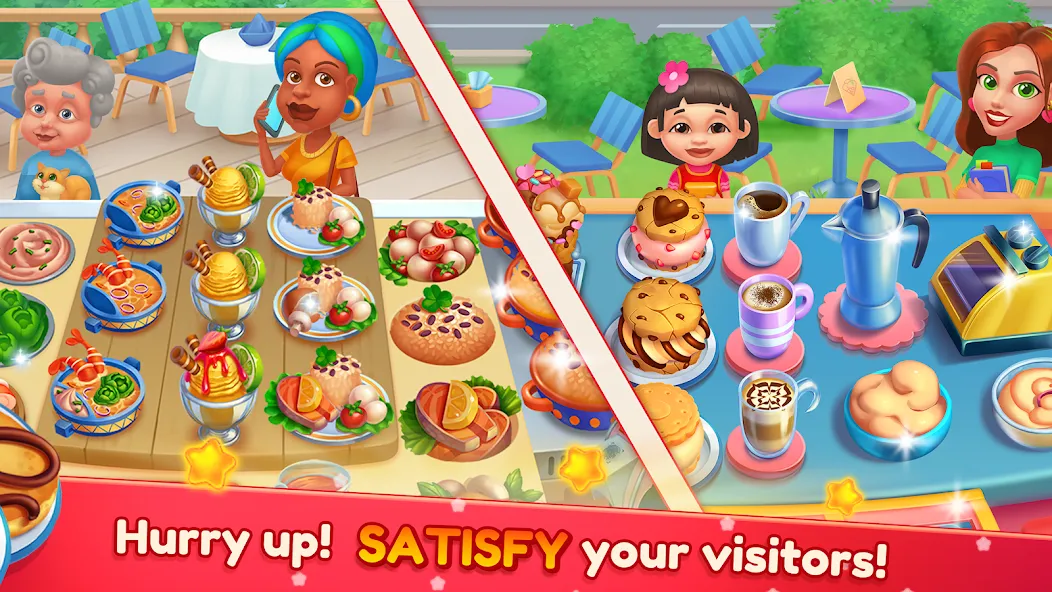 Cooking Artist: Kitchen Game (Кукинг Артист) МОД/Взлом [Бесконечные деньги, Монеты и Мега MOD] Screenshot 4
