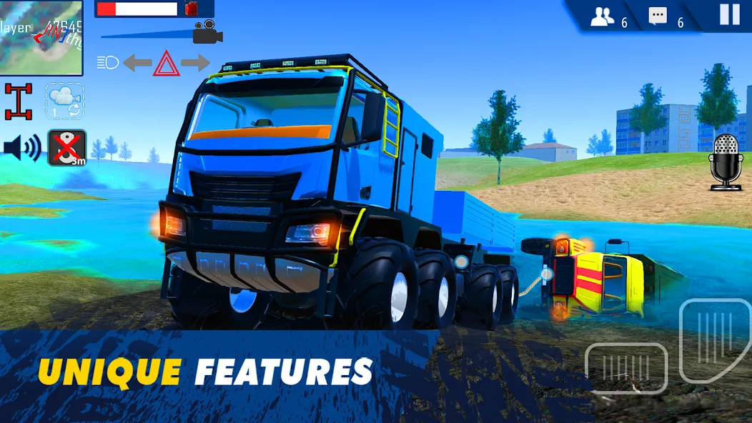 Offroad Simulator Online 4x4 (Оффроуд Симулятор Онлайн 44) МОД/Взлом [Деньги, Монеты и Меню MOD] Screenshot 2