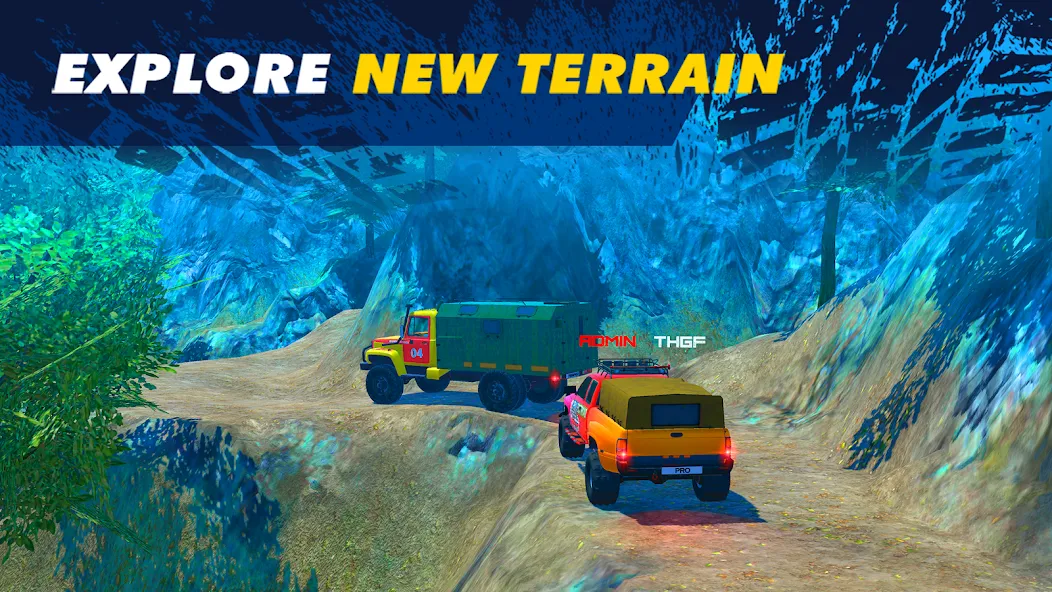Offroad Simulator Online 4x4 (Оффроуд Симулятор Онлайн 44) МОД/Взлом [Деньги, Монеты и Меню MOD] Screenshot 5