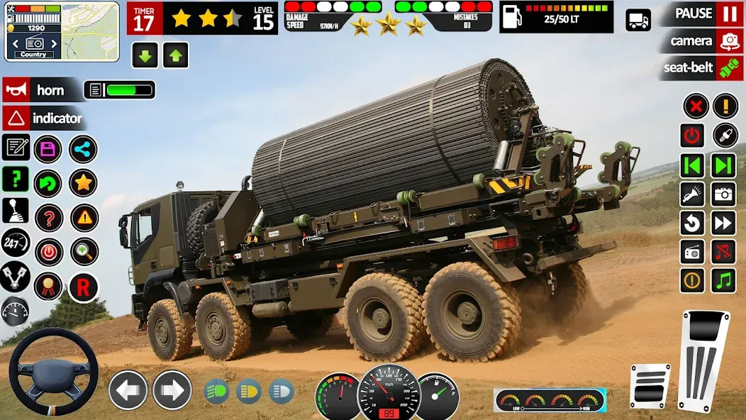 Army Truck Transport Game 2023 МОД/Взлом [Деньги, Монеты и Меню MOD] Screenshot 4