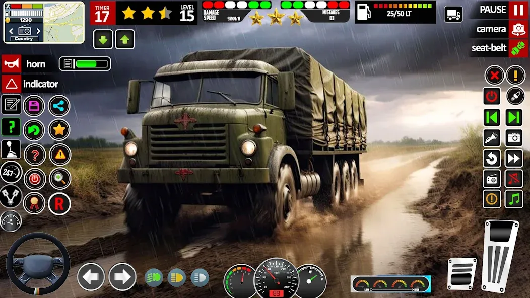 Army Truck Transport Game 2023 МОД/Взлом [Деньги, Монеты и Меню MOD] Screenshot 5