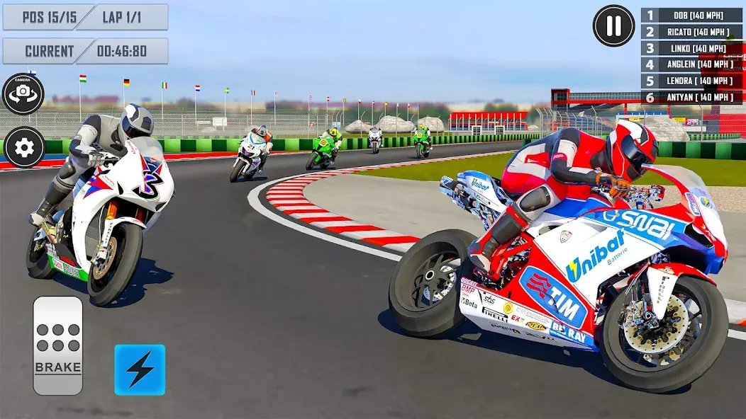 3D Bike Racing Games Offline МОД/Взлом [Деньги, Монеты и Меню MOD] Screenshot 2