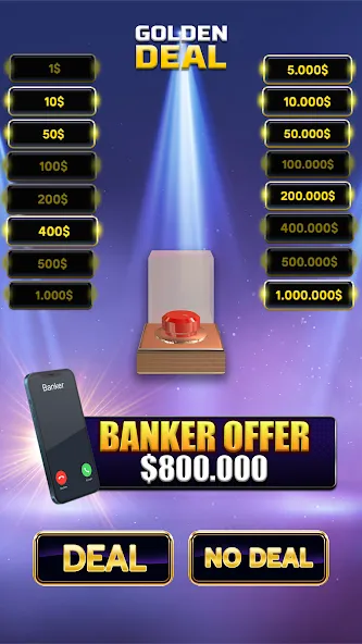Million Golden Deal Game (Миллион Золотой Сделки) МОД/Взлом [Много монет, Открытые уровни и Мега MOD] Screenshot 2