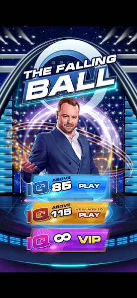 The Falling Ball Game (Зе Фолинг Бол Гейм) МОД/Взлом [Меню, Бесконечные монеты и Открытые уровни] Screenshot 1