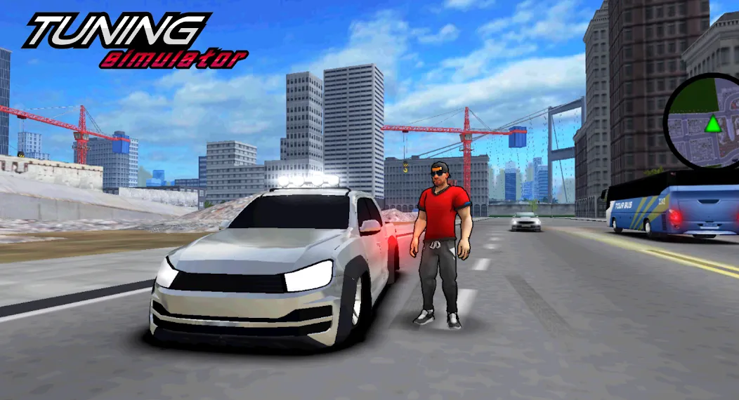 Tuning Simulator (Тюнинг Симулятор) МОД/Взлом [Все открыто, Дополнительные деньги и Меню MOD] Screenshot 2