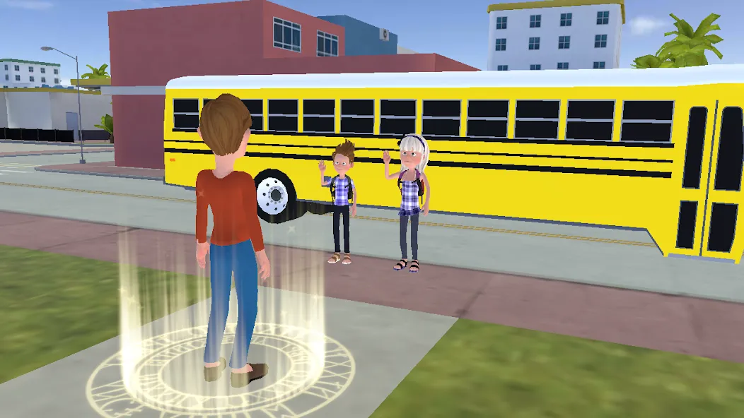 Super Dad Virtual : Happy Game МОД/Взлом [Много монет, Открытые уровни и Мега MOD] Screenshot 2