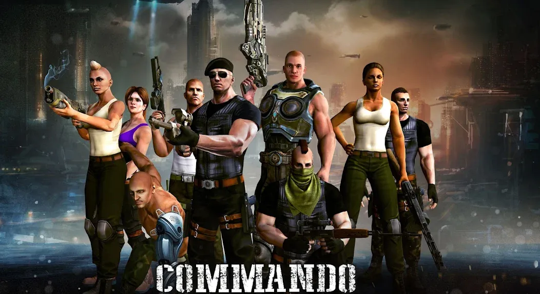 V Commando shooting МОД/Взлом [Много денег, Монет и Все открыто] Screenshot 4