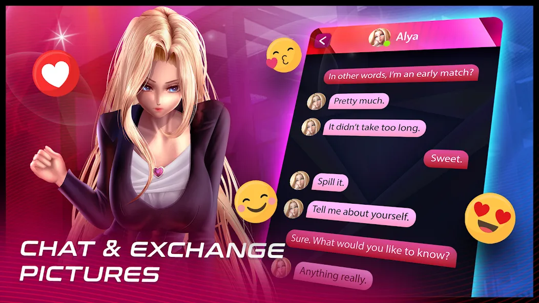 LoveNest - Anime Character Sim (ЛавНест) МОД/Взлом [Все открыто, Дополнительные деньги и Меню MOD] Screenshot 3