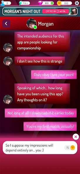 LoveNest - Anime Character Sim (ЛавНест) МОД/Взлом [Все открыто, Дополнительные деньги и Меню MOD] Screenshot 4