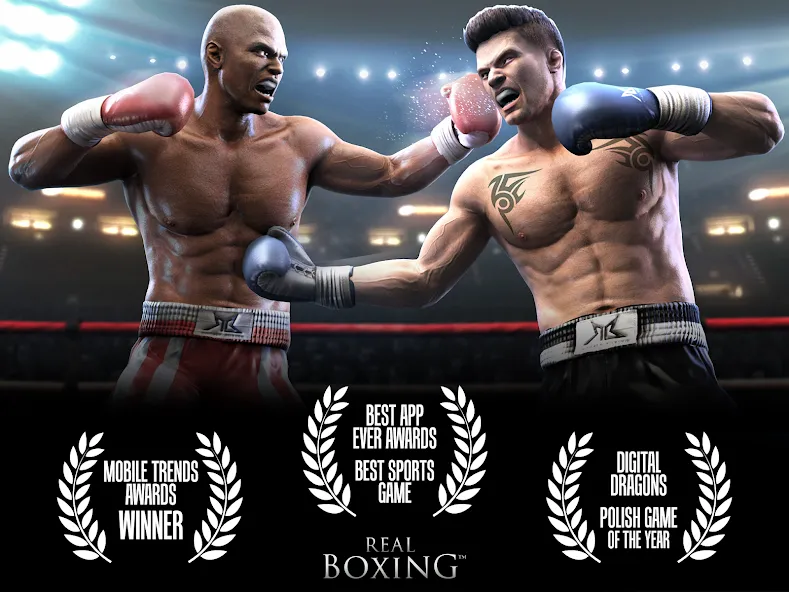 Real Boxing – Fighting Game (Реал Боксинг) МОД/Взлом [Много монет, Открытые уровни и Мега MOD] Screenshot 2