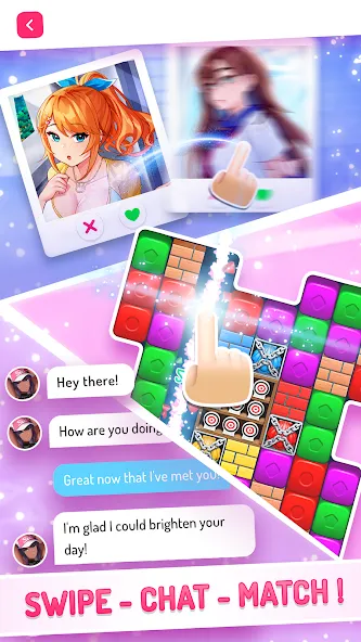 Eroblast: Waifu Dating Sim (Эробласт) МОД/Взлом [Бесконечные деньги, Монеты и Мега MOD] Screenshot 1