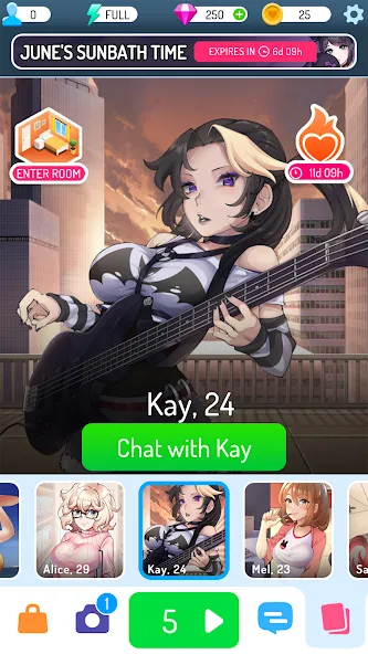 Eroblast: Waifu Dating Sim (Эробласт) МОД/Взлом [Бесконечные деньги, Монеты и Мега MOD] Screenshot 4