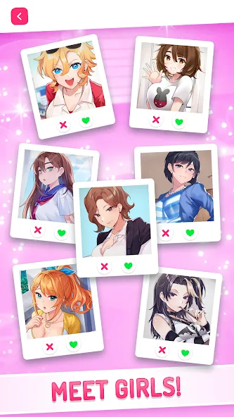 Eroblast: Waifu Dating Sim (Эробласт) МОД/Взлом [Бесконечные деньги, Монеты и Мега MOD] Screenshot 5