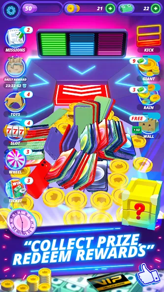 Coin Pusher - Vegas Dozer (Койн Пушер) МОД/Взлом [Бесконечные деньги, Монеты и Мега MOD] Screenshot 4