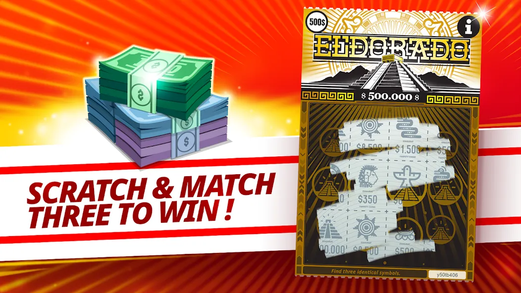 Lottery Scratchers - Winners МОД/Взлом [Все открыто, Дополнительные деньги и Меню MOD] Screenshot 3
