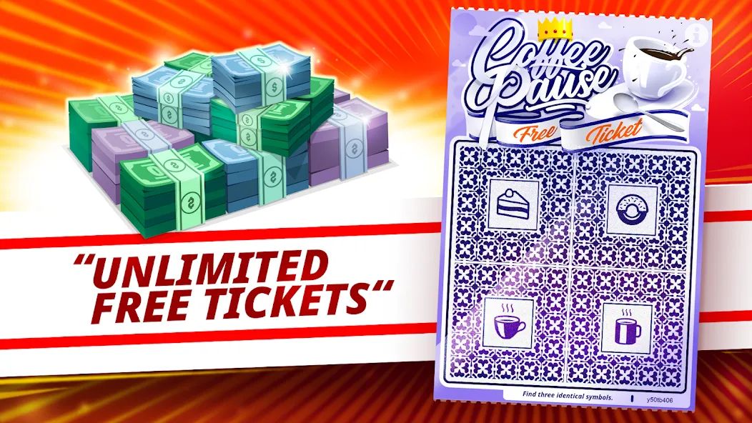 Lottery Scratchers - Winners МОД/Взлом [Все открыто, Дополнительные деньги и Меню MOD] Screenshot 4