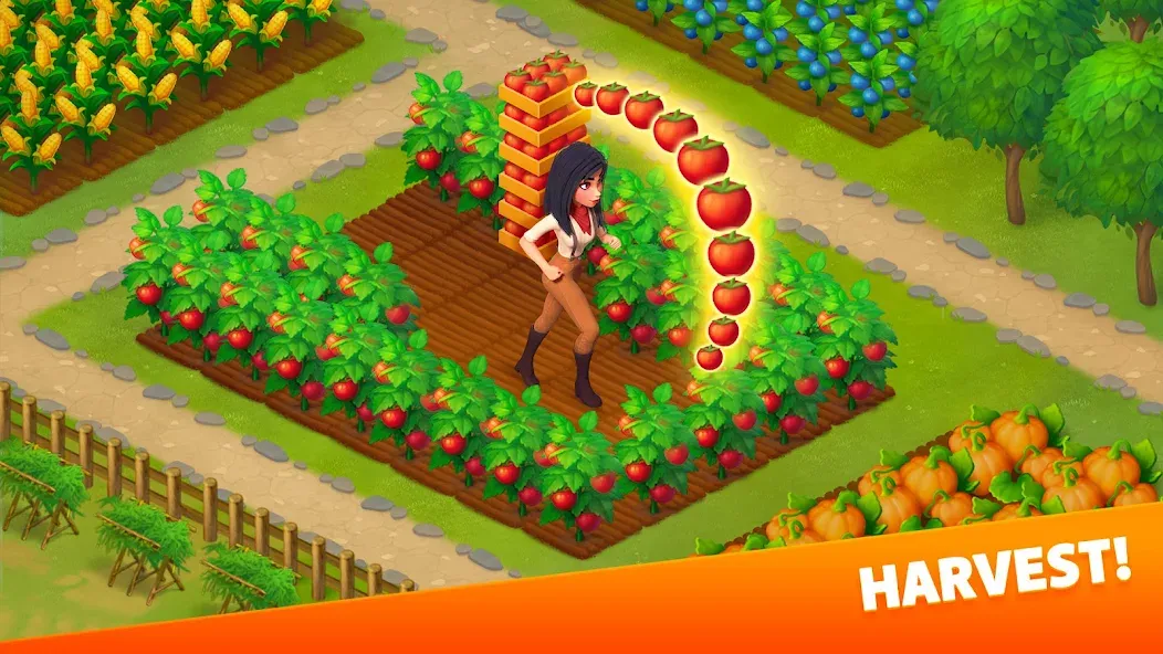 Klondike Adventures: Farm Game МОД/Взлом [Бесконечные деньги, Монеты и Мега MOD] Screenshot 3