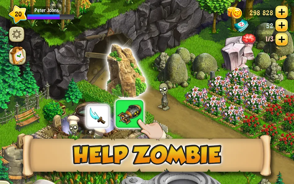 Zombie Castaways — скриншот 1 Zombie Castaways — скриншот 1