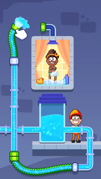 Flow Legends: Pipe Games (Флоу Легенды) МОД/Взлом [Меню, Бесконечные монеты и Открытые уровни] Screenshot 1