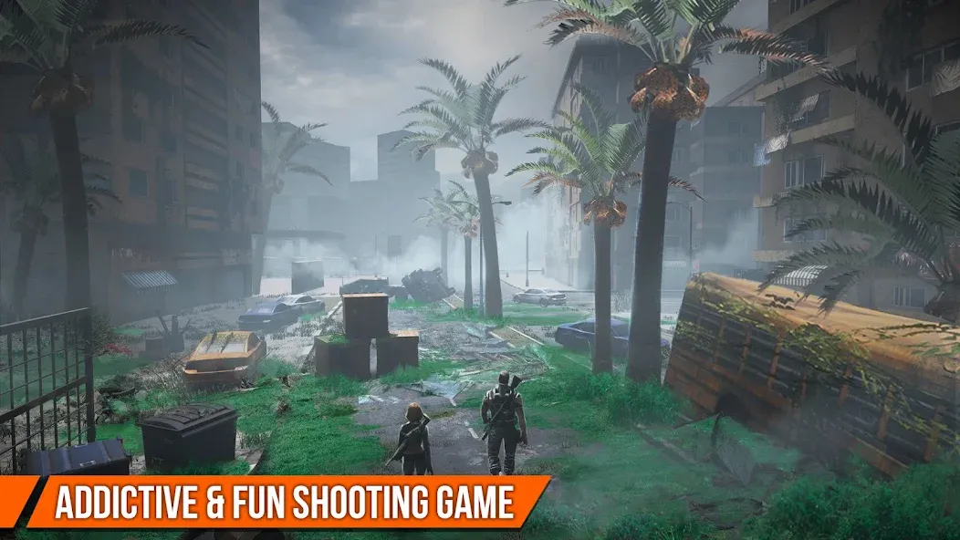Dead Target: Zombie Games 3D МОД/Взлом [Меню, Бесконечные монеты и Открытые уровни] Screenshot 1