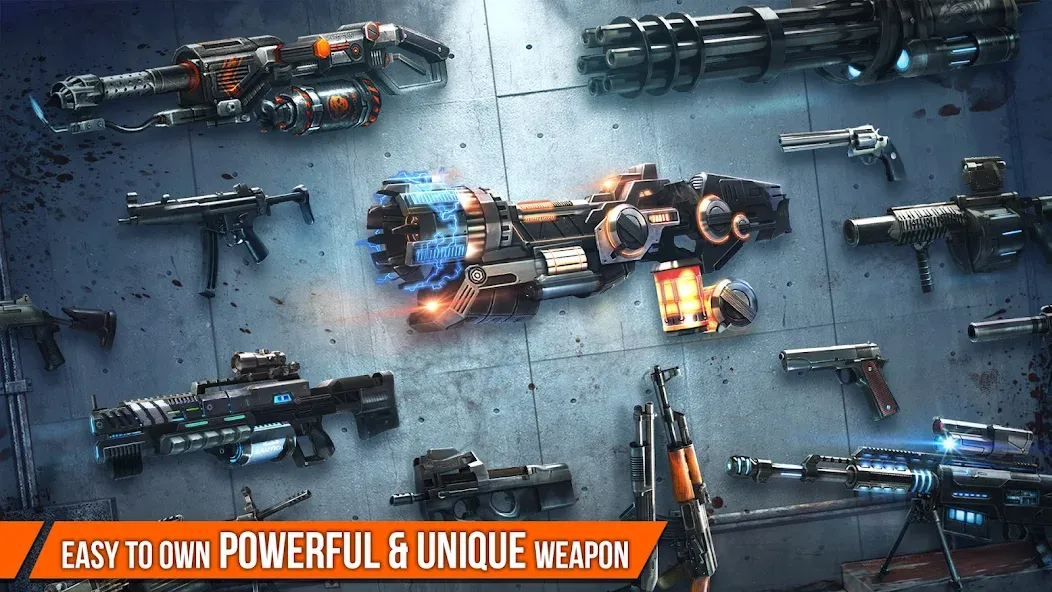 Dead Target: Zombie Games 3D МОД/Взлом [Меню, Бесконечные монеты и Открытые уровни] Screenshot 2