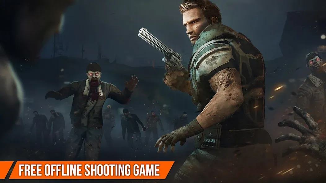 Dead Target: Zombie Games 3D МОД/Взлом [Меню, Бесконечные монеты и Открытые уровни] Screenshot 5